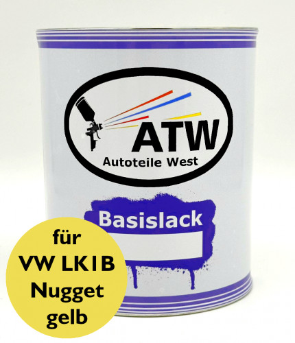 Autolack für VW LK1B Nuggetgelb